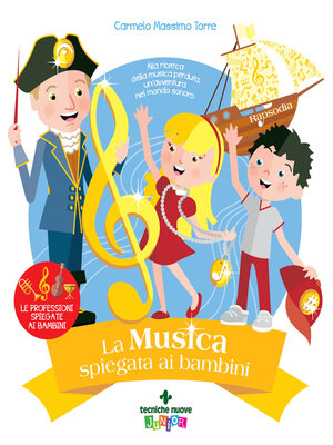 cover image of La musica spiegata ai bambini